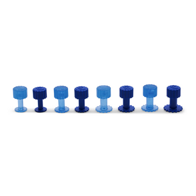 KECO Dead Center Gear Tab Variety Pack Finishing Glue Tabs (8 Pieces)