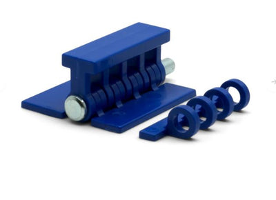 Keco 50 mm (2.00 in) Blue Flexible Hinge Tab Set