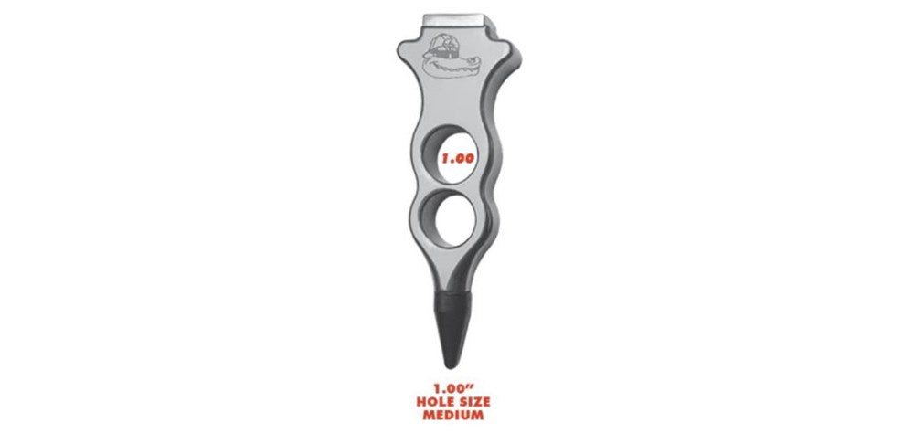 Edgy Control Punch - Stainless Steel - Medium