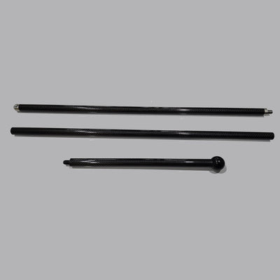 M80 Tools Snooker Hail Rod - 3 pce Carbon Hail Rod