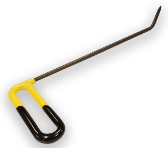 Dentcraft 10 inch Sharp Brace Tool - Left