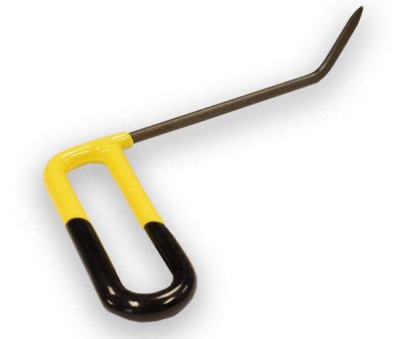 Dentcraft 6 inch Sharp Brace Tool - Left