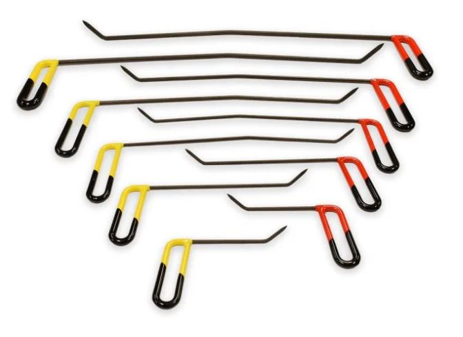 Dentcraft 10 Piece Sharp Brace Tool Set - 5 Left & 5 Right