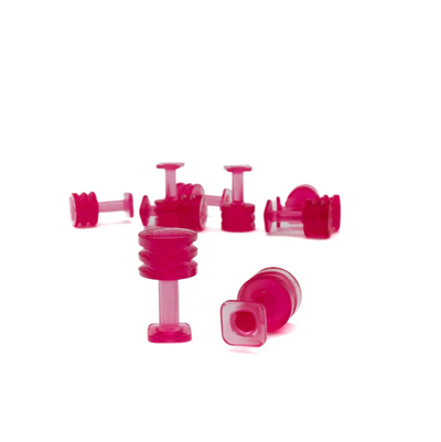 Willey Quick Dent Poppers Glue Tabs 9mm Pink - 10 Pack