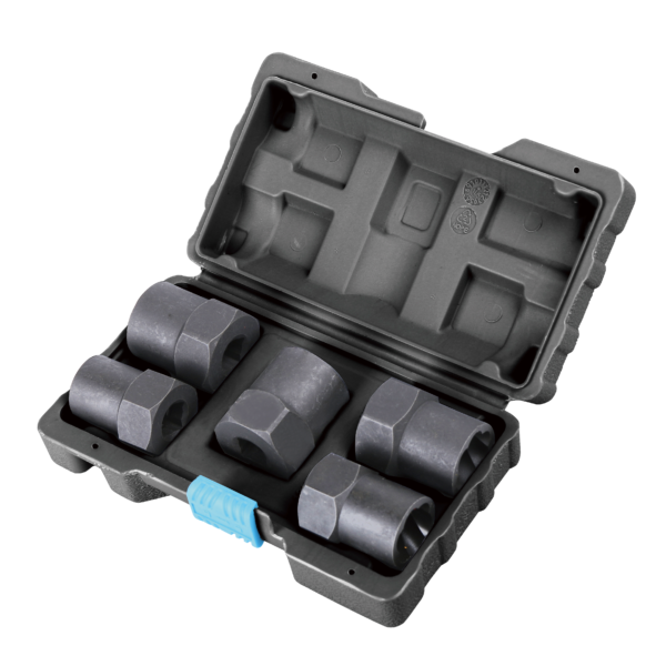 SureTorq 1/2in 5 Pce Impact Damaged Nut & Bolt Extractor Set