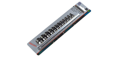 Dual Action 10 Piece Metric 1/4 Drive 6-Point Standard