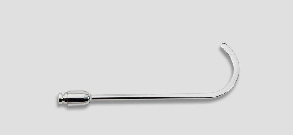 8in Adjustable standard twist large hook, 1/4in diameter, 2-1/2in blade