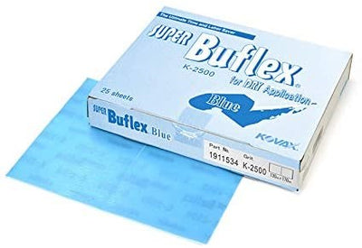 Kovax Super Buflex for Dry Application Blue K2500 grit 130mm x 170mm