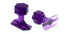 Crease Reaper Dead Center 12 mm x 25 mm Purple Hex Tabs (5 Tabs)