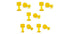 Dent Reaper Dead Center Variety Pack Gold Hex Tabs (10 Tabs)