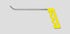 Ultra 8in Right flat brace 45 degrees 1-1/8in blade