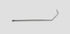 24in Hooked double bend 65 degrees 3/8in diameter, 4inx2-1/4in sharp blade