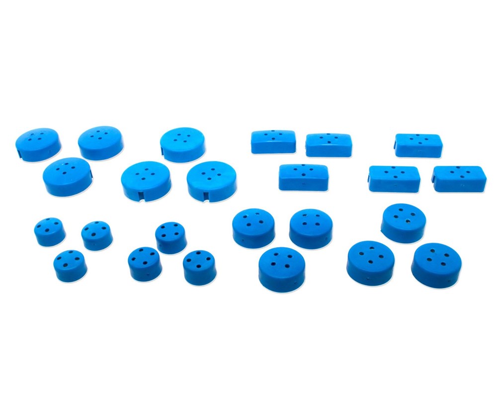 Keco Pivot Tips, Pivoting Tips Variety Pack - Fits R4 (Dentcraft) Tips (24 pce)