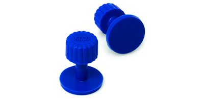 Keco Dead Center 17 mm Blue Smooth Finishing Glue Tab (5 Pack)