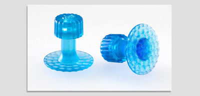 Keco 21 mm Ice Dimpled Round Hail Tab (5 Pack)