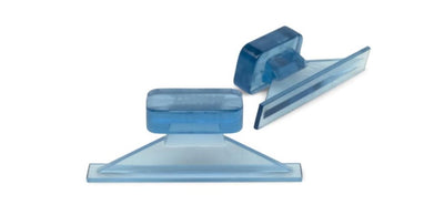 Dead Center 45 x 7 mm Ice Straight Crease Glue Tabs (5 Pack)