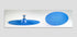 Keco Supertab 3 x 6in Blue Smooth Oval Glue Tab