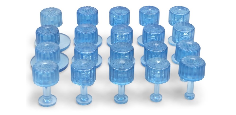 Keco Dead Center Variety Pack Ice Smooth Finishing Glue Tabs (20 Pieces)