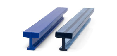 Keco Centipede Dead Center 7 mm Variety Pack Smooth Crease Glue Tabs - Blue & Ice (2 Pieces)