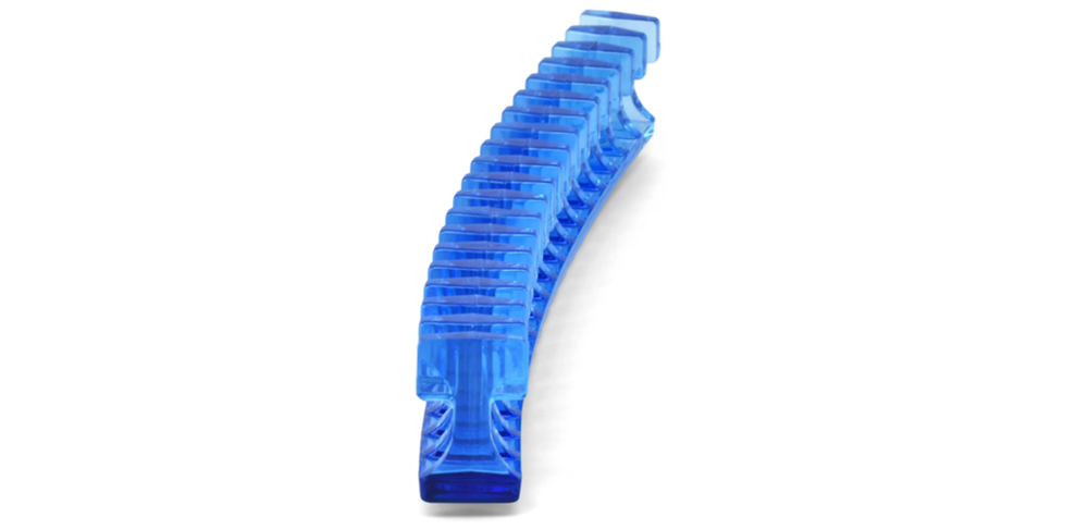 Keco Centipede Curved 12.5 mm Ice Flexible Smooth Glue Tab