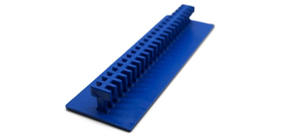 keco Centipede® 50 x 156 mm (2 x 6 in) Blue Rigid Crease Glue Tab