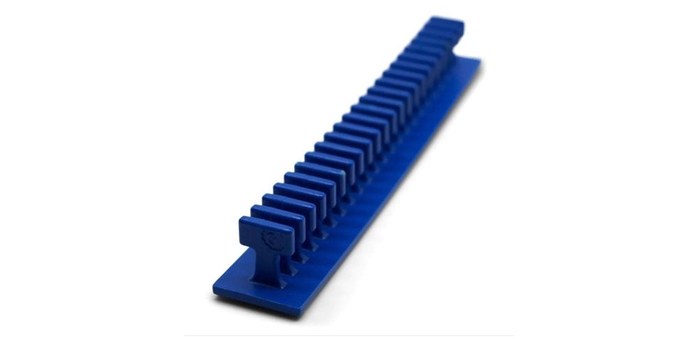 Keco Centipede® 25 x 156 mm (1 x 6 in) Blue Flexible Crease Glue Tab