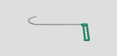 12in Rt Bndble hook 160 degrees