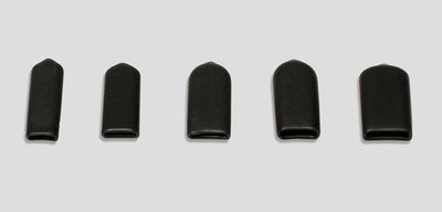 Medium hard plastic cap for 3/8in bladed tools - 5 Pack