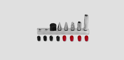 Ultra 7/16in, 6 piece screw-on tip set