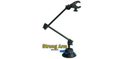 Get A Grip - Strong Arm heat gun arm - Adjustable with Clamp and 4-1/2 inch suction cup - arm extends to 24in