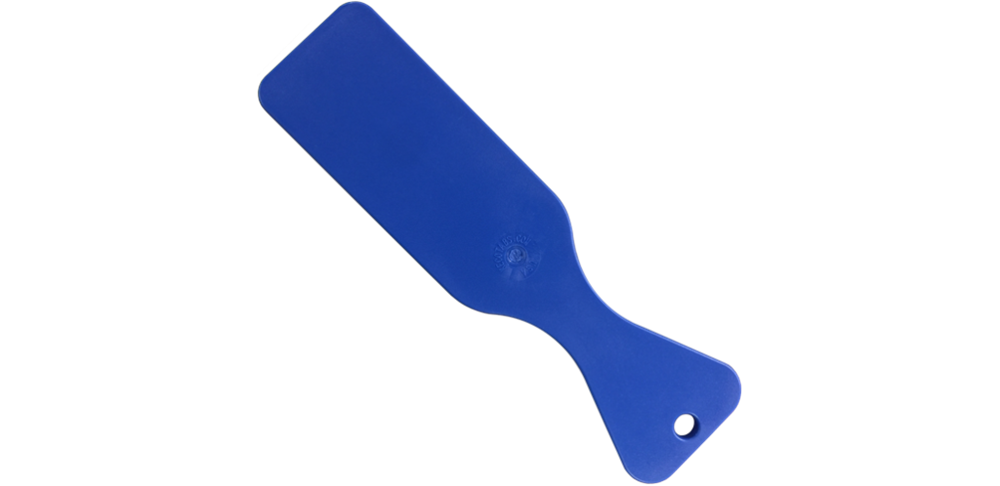 Keco Blue Rigid Crown Slapper Plastic Body Spoon