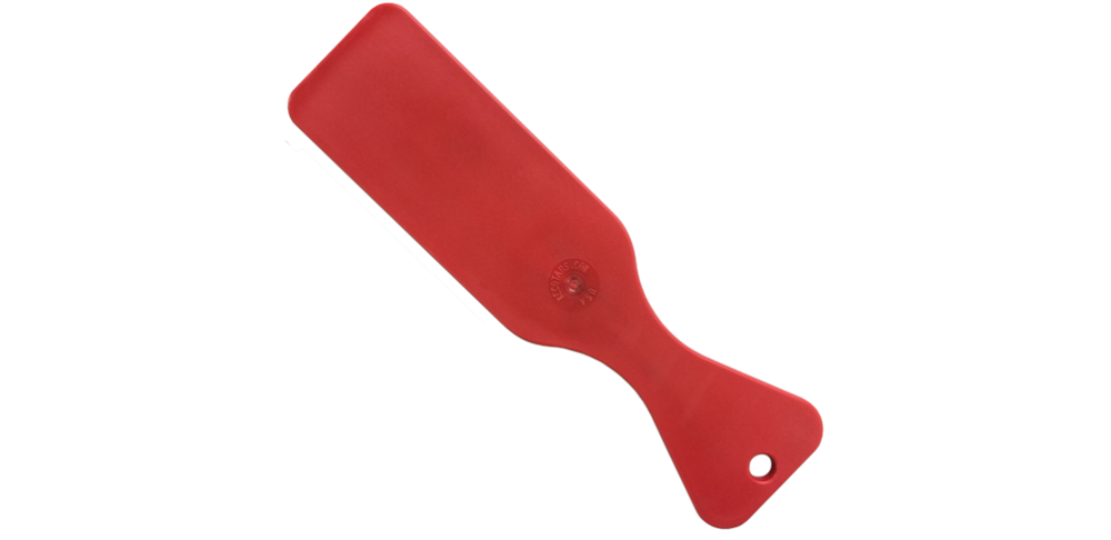 Keco Red Flex Crown Slapper Plastic Body Spoon