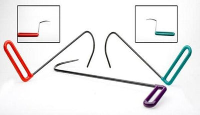 Dentcraft 3 piece door hook set - OSHR, OSHL, MH24