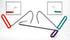 Dentcraft 3 piece door hook set - OSHR, OSHL, MH24