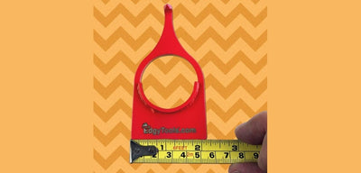 Edgy tools push perfect hanger extra large - Red