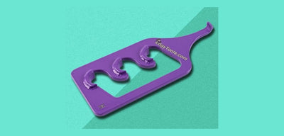 Edgy 3 - Way Step Hanger (Purple)