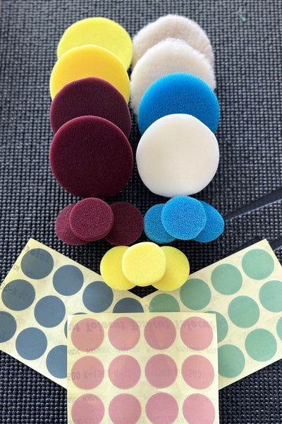 Flex PXE80-108EC-C2 10.8V 2.5Ah Li-ion Cordless Brushless 80mm (3in) Rotary & Random Orbital Polisher Combo Kit