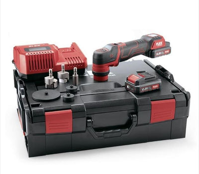 Flex PXE80-108EC-C2 10.8V 2.5Ah Li-ion Cordless Brushless 80mm (3in) Rotary & Random Orbital Polisher Combo Kit