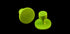 Black Plague 5 pack Gang Green Smooth Series Round Glue Tab - 25mm