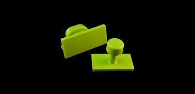 Black Plague 5 pack Gang Green Smooth Series Crease Tab - 32mm