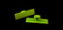 Black Plague 5 pack Gang Green Smooth Series Crease Tab - 70mm