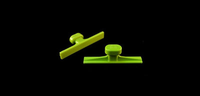 Black Plague 5 pack Skinny Gang Green Smooth Series Crease Tab - 70mm