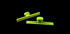 Black Plague 5 pack Skinny Gang Green Smooth Series Crease Tab - 83mm