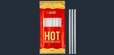 Glexo Hot Glue - Solvent Free 30 Pack