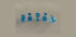 Black Plague 5 pack Ice Series Round Glue Tab - 12mm