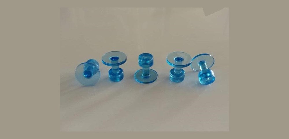 Black Plague 5 pack Ice Series Round Glue Tab - 20mm