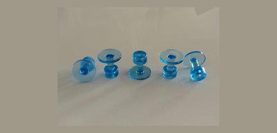 Black Plague 5 pack Ice Series Round Glue Tab - 20mm