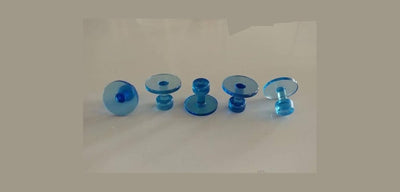 Black Plague 5 pack Ice Series Round Glue Tab - 25mm