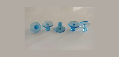 Black Plague 5 pack Ice Series Round Glue Tab - 30mm