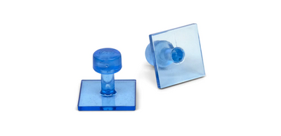 Black Plague Ice 5 pack Smooth Series Square Glue Tab - 25mm